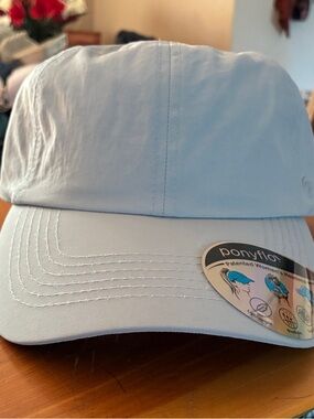 Ponyfloss Gray Women's Ponytail Baseball Cap
